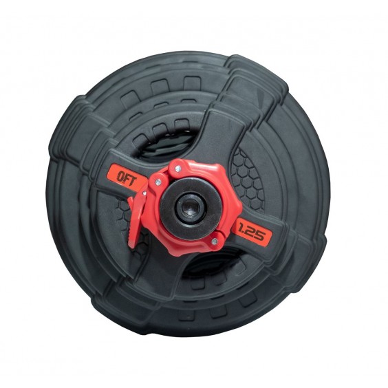 Штанга Original FitTools олимпийская 180 кг диски с 2мя хватами черный FT-2HGSET-180-BLACK