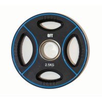 Диск Original FitTools олимпийский полиуретановый 51 мм 2,5 кг FT-DPU-2.5