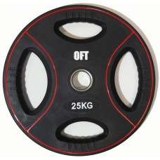 Диск Original FitTools олимпийский полиуретановый 51 мм 25 кг FT-DPU-25