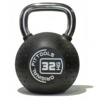 Гиря Original FitTools 32 кг полиуретановая FT-KB-CPU-32
