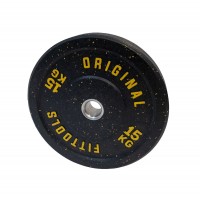 Диск Original FitTools бамперный 50 мм 15 кг FT-RPI-15