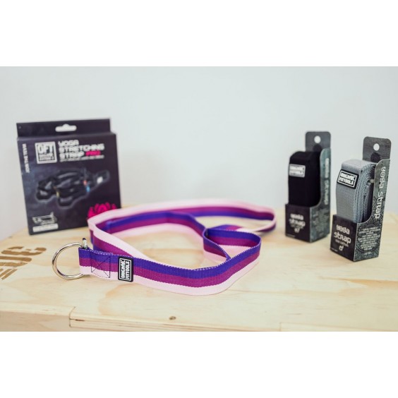 Ремешок для йоги Original FitTools 182 см трехцветный FT-YSTP-3COLOR
