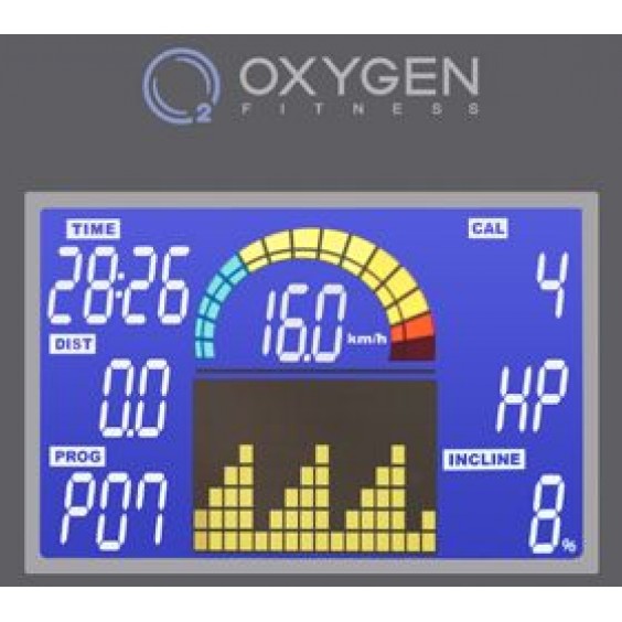 Беговая дорожка Oxygen Fitness PLASMA III LC HRC