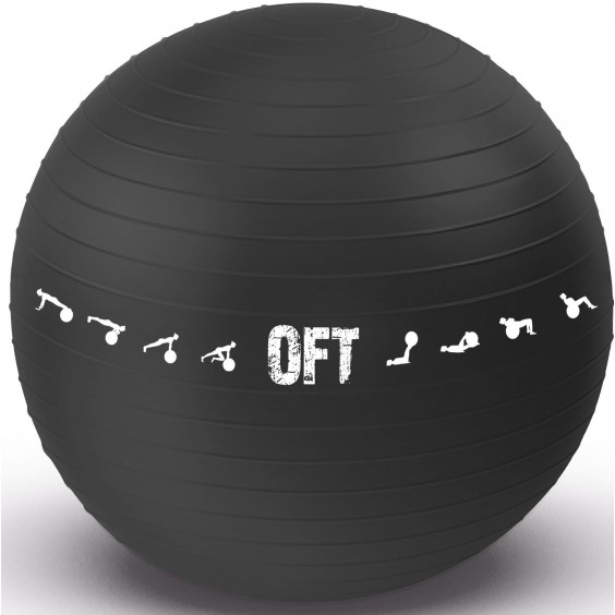 Мяч Original FitTools для коммерческого использования 75 см FT-GBPRO-75BK