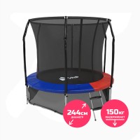 Батут Scholle Space Twin Blue/Red 8FT 2.44м