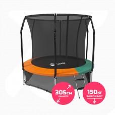 Батут Scholle Space Twin Green/Orange 10FT 3.05м