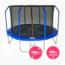 Батут SportElite GAME 3,66 м с сеткой FR-50-12FT