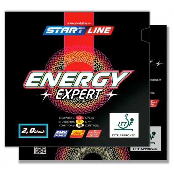 Накладка Start Line Energy Expert 2,0 black 196-001-2