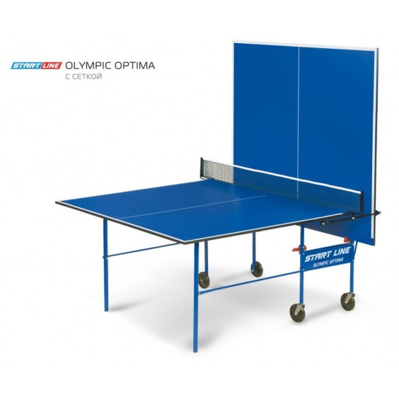 Стол теннисный Start Line Olympic Optima с сеткой blue 6023-2