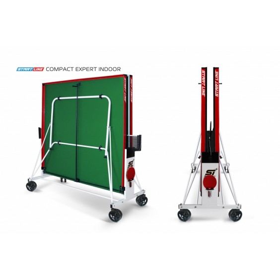 Стол теннисный Start Line Compact Expert Indoor green 6042-21