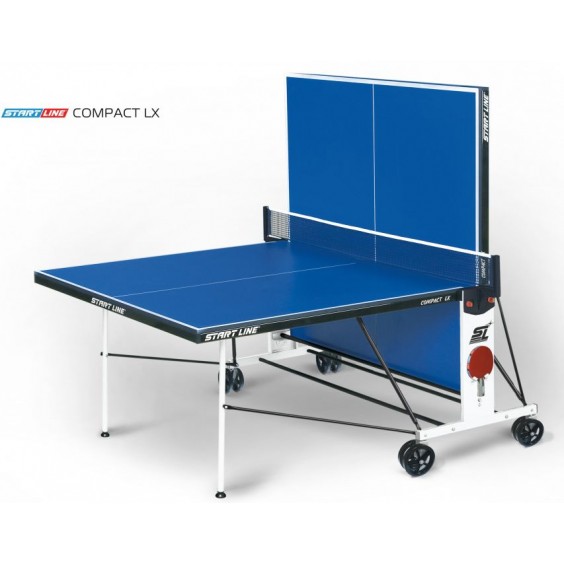 Стол теннисный Start Line Compact LX с сеткой blue 6042