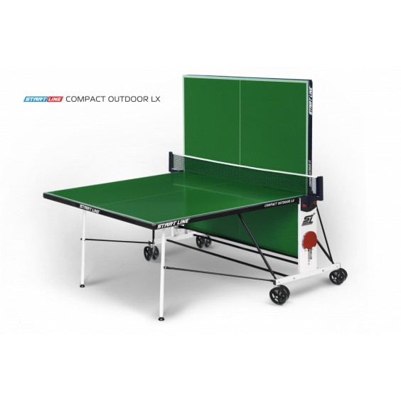 Стол теннисный Start Line Compact Outdoor LX green 6044-11