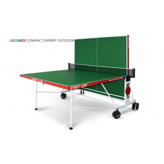 Стол теннисный Start Line Compact Expert Outdoor green 6044-31