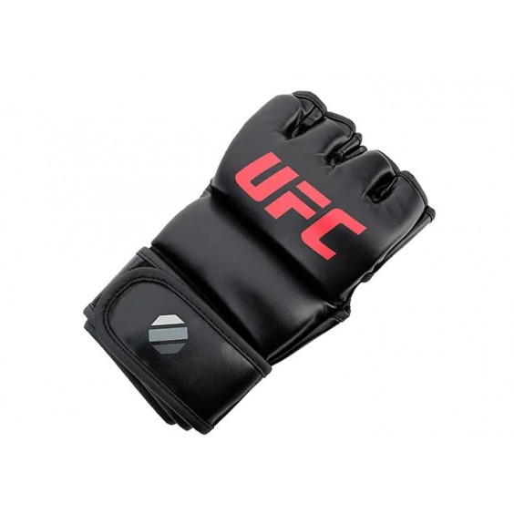 Перчатки UFC MMA для грэпплинга 7 унций чёрные L/XL UHK-69154