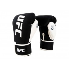 Перчатки UFC для бокса и ММА черные/белые L UHK-750024