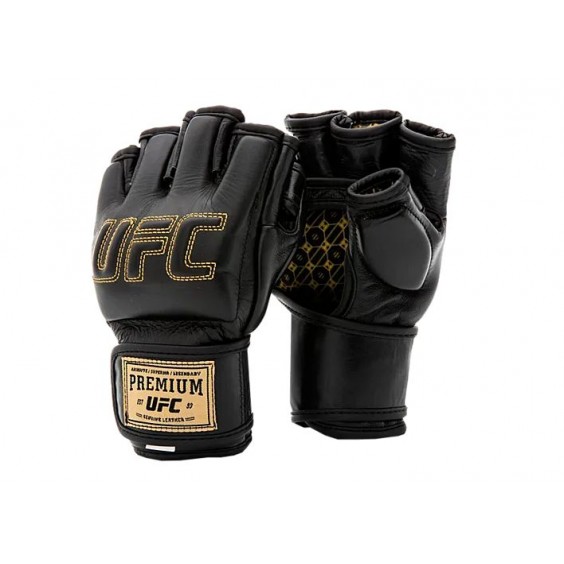 Перчатки UFC MMA премиальные тренировочные 6 унций L/XL UHK-75059