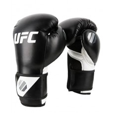 Перчатки UFC Pro Fitness тренировочные для спарринга черные 8 Oz UHK-75107