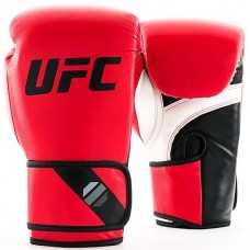 Перчатки UFC Pro Fitness тренировочные для спарринга красные 12 Oz UHK-75031