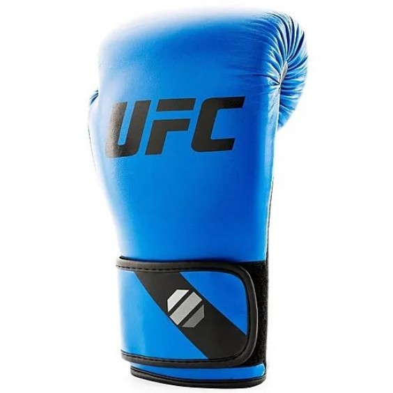 Перчатки UFC Pro Fitness тренировочные для спарринга голубые 12 Oz UHK-75035