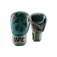 Перчатки UFC PRO Thai Naga для бокса 16 Oz зеленые UTN-75531