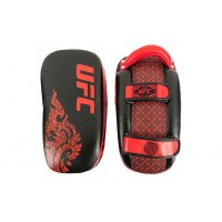 Пэды UFC Premium True Thai для тайского бокса черные UTT-75425