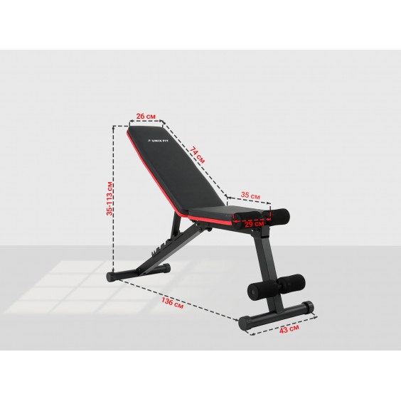 Скамья Unixfit универсальная BENCH 110