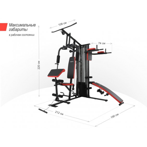 Тренажер Unixfit мультистанция BLOCK PRO