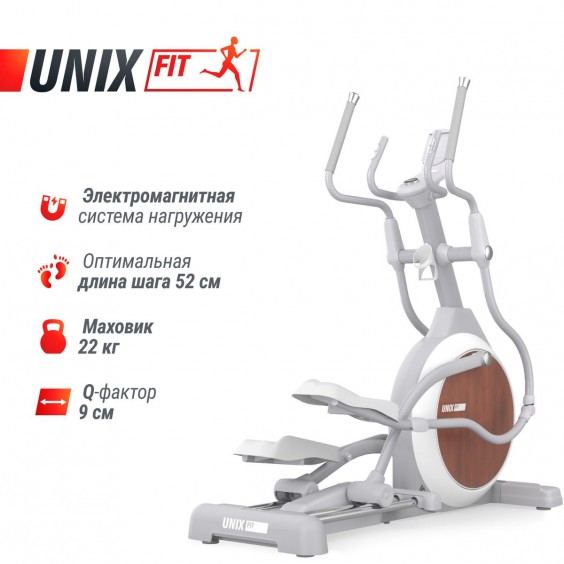 Эллиптический тренажер Unixfit MV-850 (Auto Incline) Wood