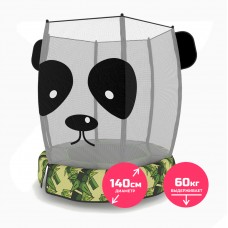 Батут Unixfit line Kids PANDA 140 см TR46PAN