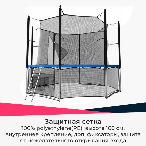 Батут Unixfit line Classic 6 футов (inside) TRUCL6IN